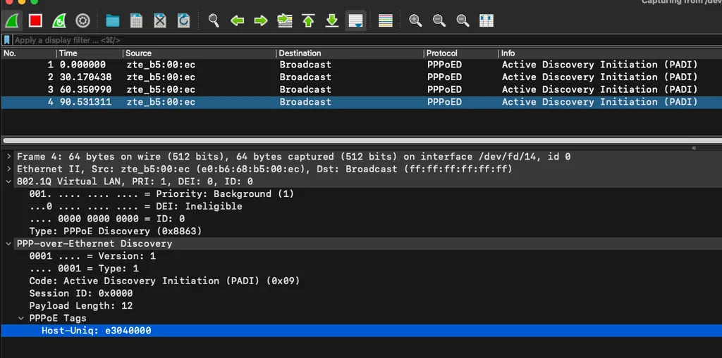 screenshot of pfsense showing interface assignments